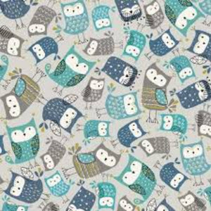 What A Hoot Owl Cotton Fabric
