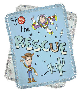 48" Wide Toy Story To The Rescue No Sew Fleece Blanket Kit