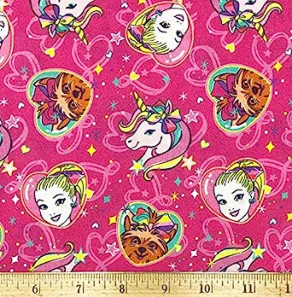 Jojo Friends are Magic Cotton Fabric by the Bolt