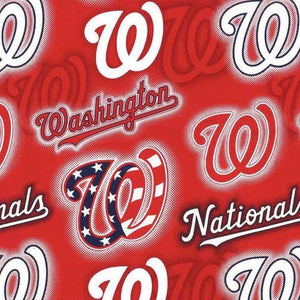 Nationals "W" Cotton Fabric