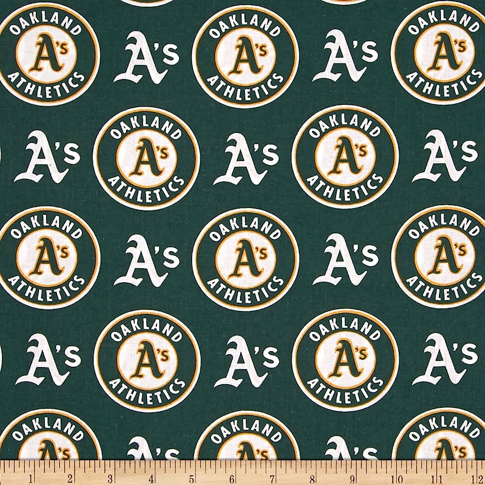 Oakland Athletics Cotton Fabric