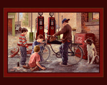 Load image into Gallery viewer, Handmade Tapestry &quot;Bike Patrol”
