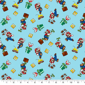 Super Mario™ Toss Cotton Fabric