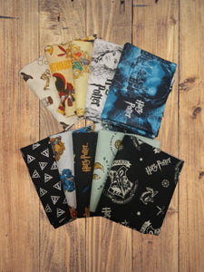 Harry Potter Themed Fold Assortment 10 Yard Bundle Cotton Fabric