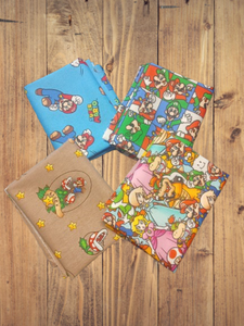 Assorted Mario Flat Fold Assortment 8 Yard Bundle Cotton Fabric