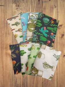 8 Fat Quarters - Assorted Cactus Fat Quarter Bundle