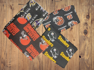 4 Fat Quarters - AFC North NFL Fat Quarter Bundle