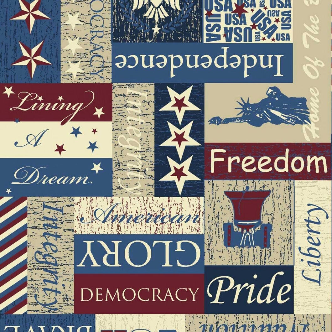 Pride of America Cotton Fabric