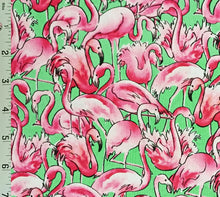 Load image into Gallery viewer, Handmade Placemat Or Table Runner Sufside Flamingos
