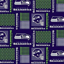 Load image into Gallery viewer, Handmade Placemat Or Table Runner Seahawks Patch
