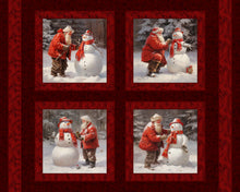 Load image into Gallery viewer, Handmade Tapestry &quot;Santa&#39;s Snow Buddies”
