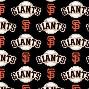 Handmade Placemat Or Table Runner SF Giants