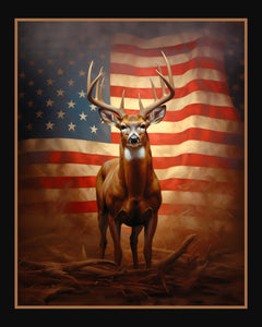 Handmade Tapestry "Standing Proud Buck”