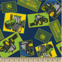 Load image into Gallery viewer, 5 Pieces -  Assorted 1/3 Yard Pieces John Deere Bundle
