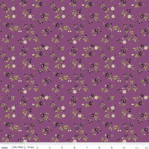 Anne of Green Gables™ Stems Orchid Cotton Fabric