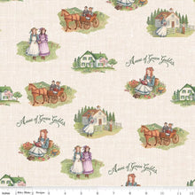 Load image into Gallery viewer, Handmade Placemat Or Table Runner Anne of Green Gables™ Anne and Friends Cream
