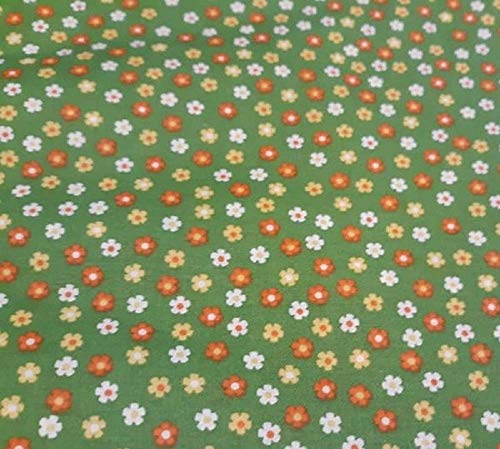 Flower Vintage Cotton Fabric