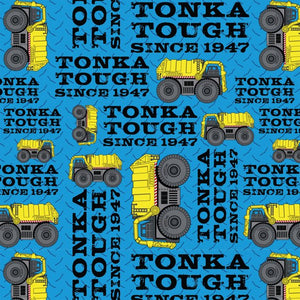 Tonka Truck Tough Cotton - 1 Yard Precut