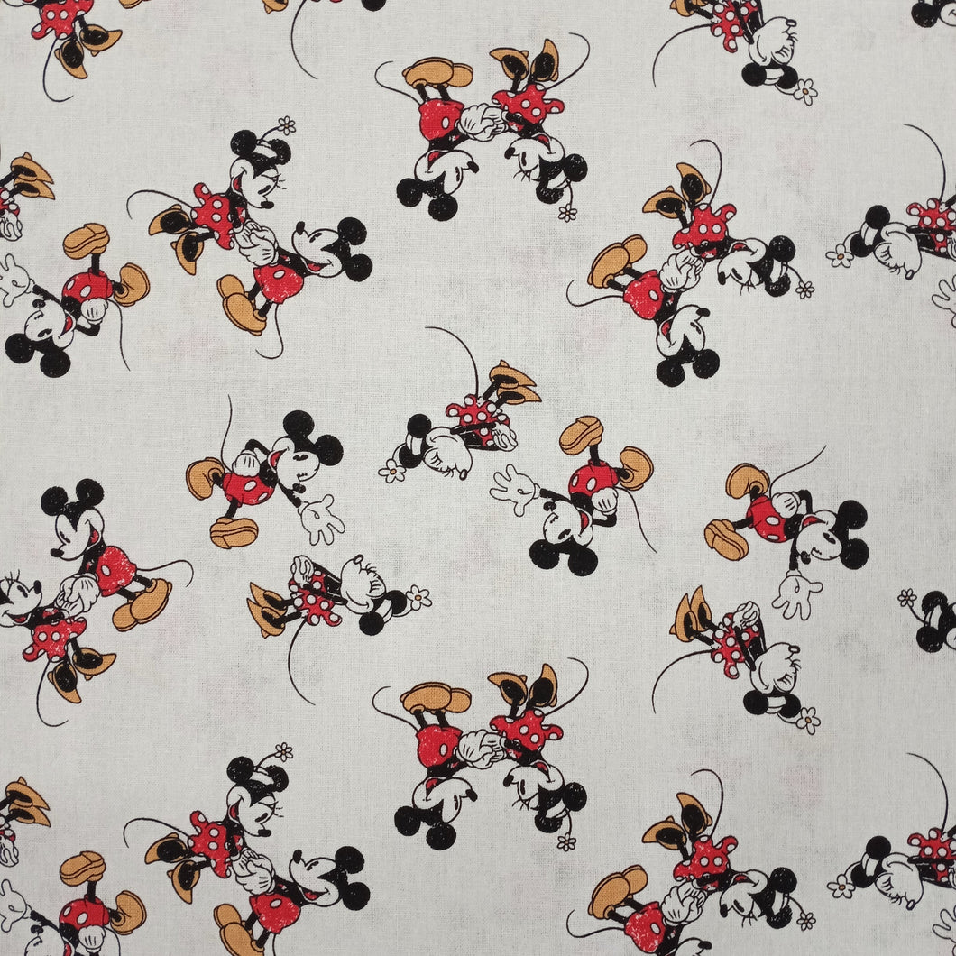 Mickey Mouse Comics Cotton Fabric