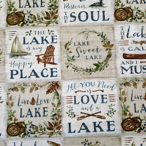Lakeside Patch Cotton Fabric