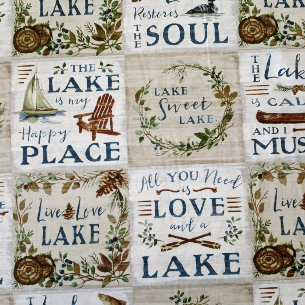 Lakeside Patch Cotton Fabric