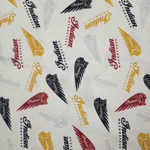 Indian Motorcycle Cotton Fabric
