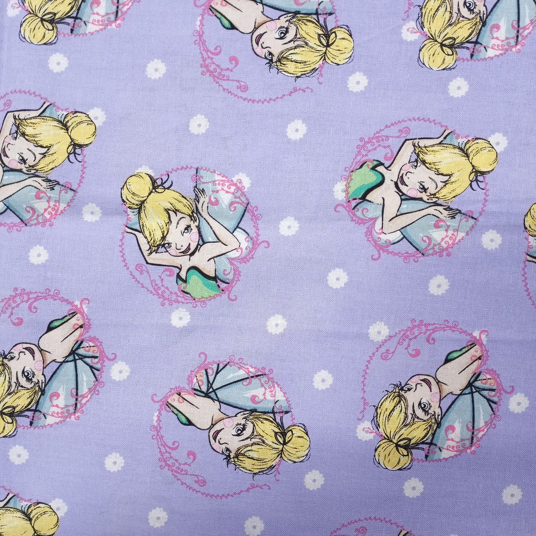 Tinkerbell Toss Lavender Cotton