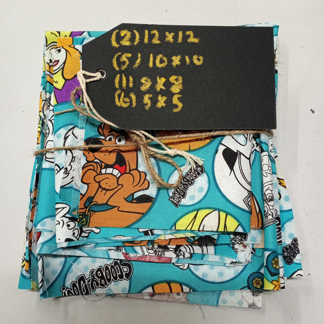 Quilting/ Craft Bundle Scooby-Doo Cotton Fabric
