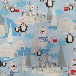 Polar Bear Flannel Fabric