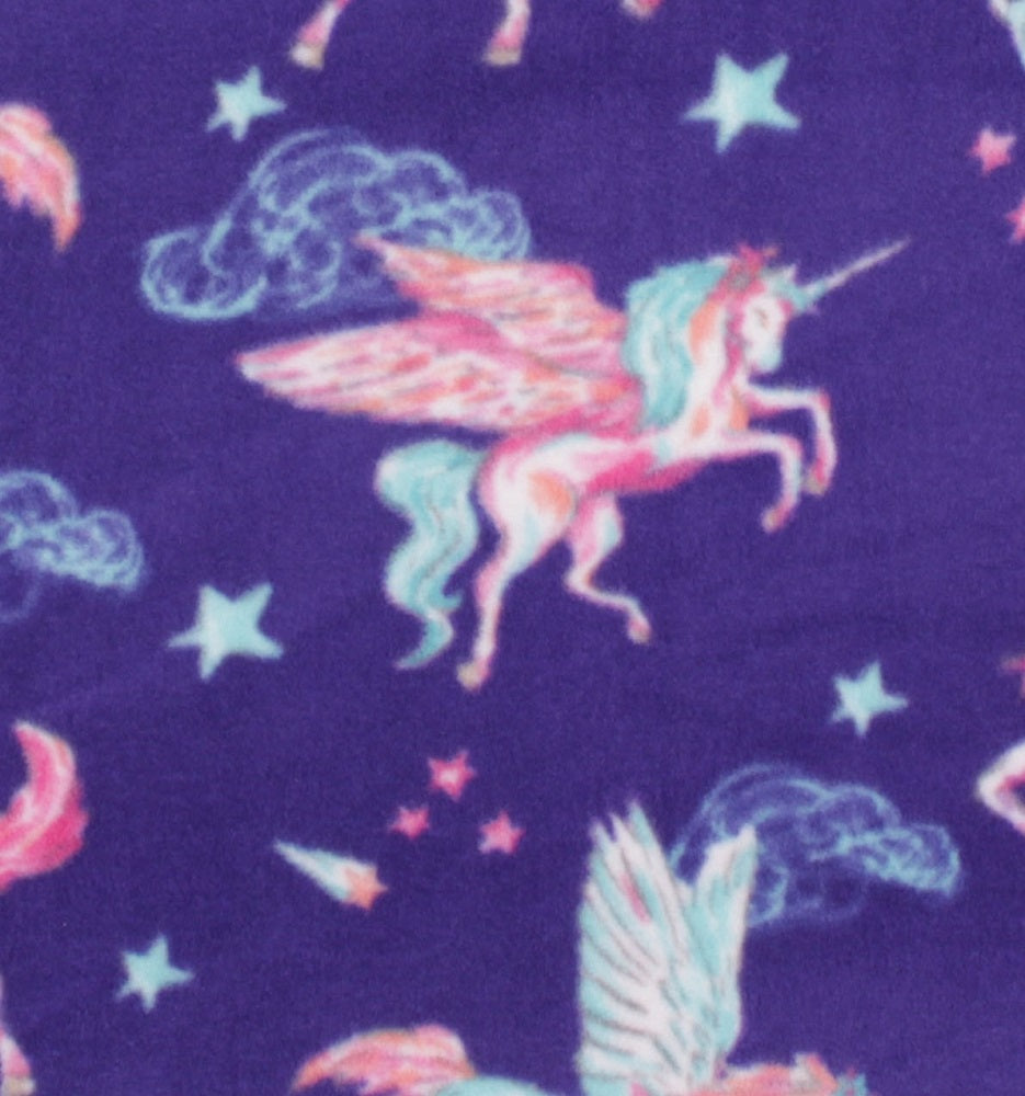Unicorn Fleece Fabric