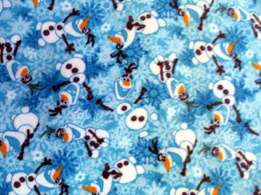 Olaf Fleece Fabric
