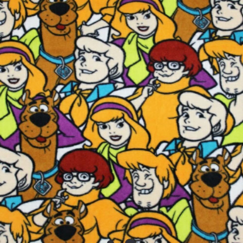Scooby Doo Fleece Fabric
