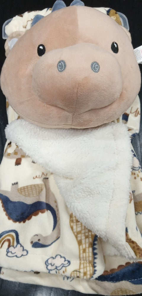 Little Chickadee's Plush Character Blanket