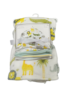 Safari Animals Infant Gift Set 4 PC