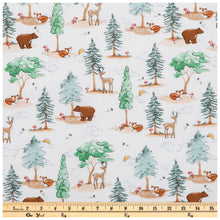 Load image into Gallery viewer, Woodland Critters Calico Cotton Fabric
