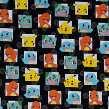 Load image into Gallery viewer, Pokemon Starter Calico Cotton Fabric
