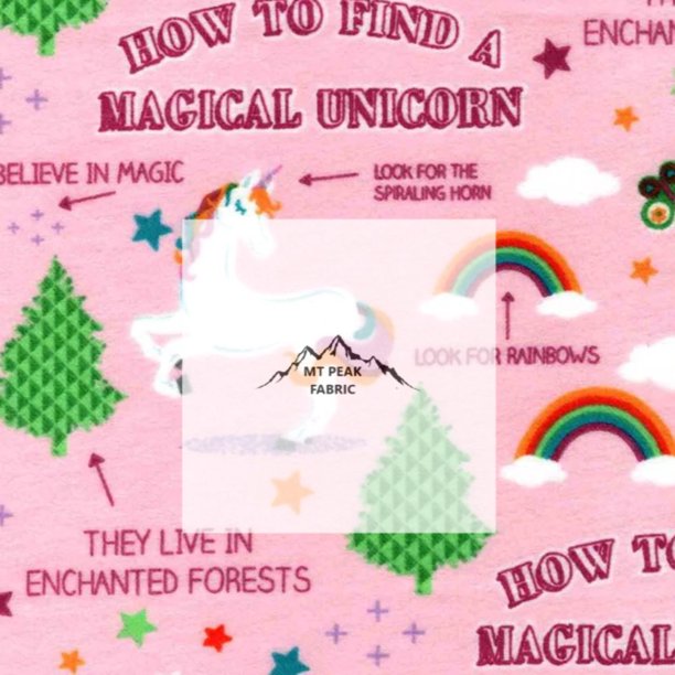 Unicorn How to Find Flannel Fabric