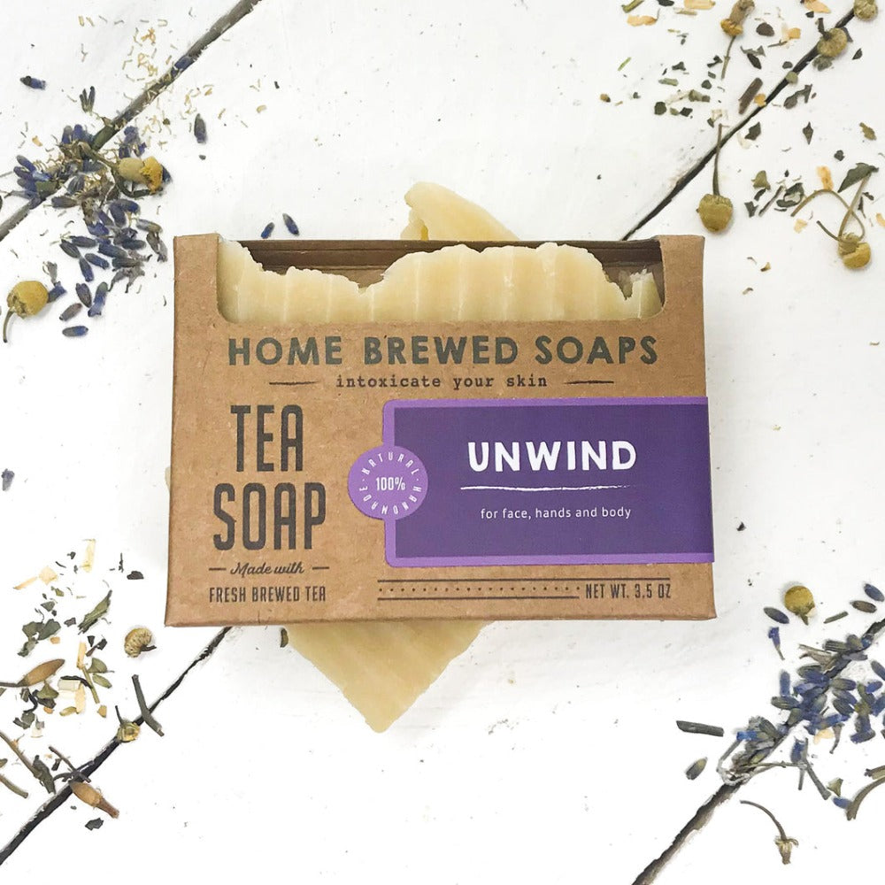 Tea Gift - Tea Soap - Vegan Soap - Unwind