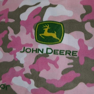 John Deere Camo Fleece Fabric