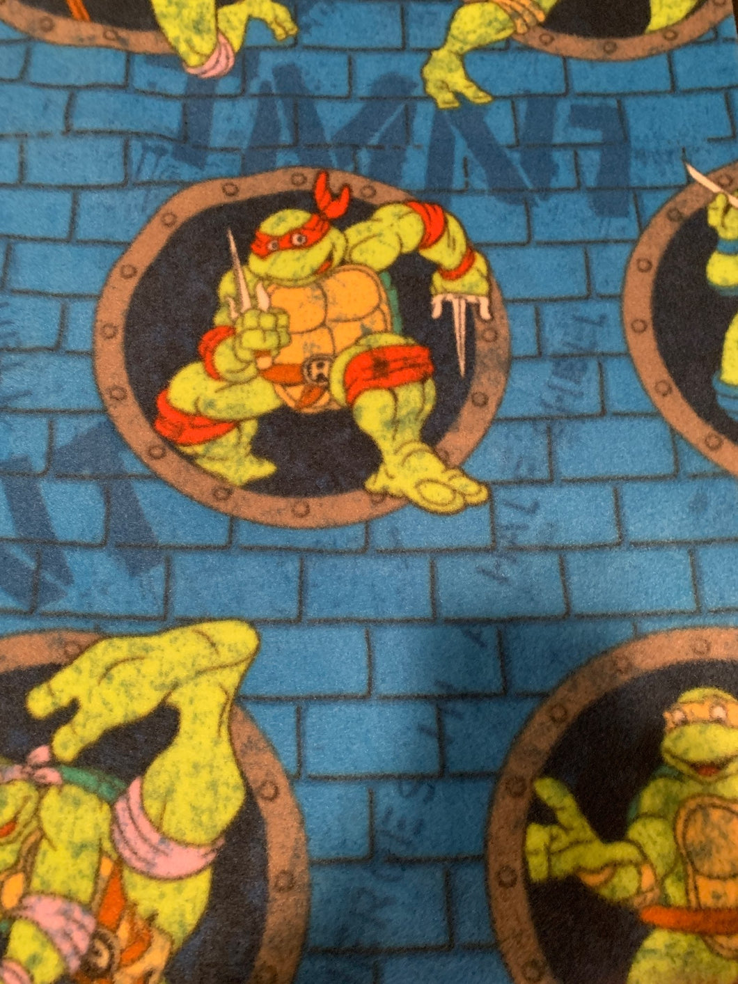 Ninja Turtles Fleece Fabric