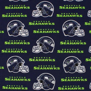 Seahawks Solid Cotton Fabric