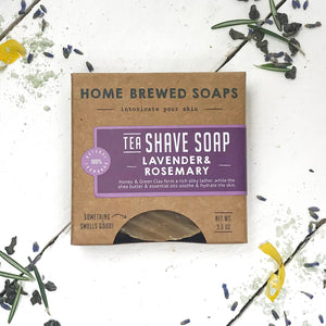 Zero Waste Shaving Soap for Women - Green Tea Soap