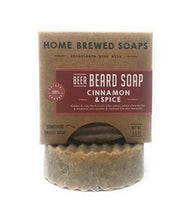 Load image into Gallery viewer, Beard Soap - Beer Soap - Cinnamon Spice - Beard Shampoo
