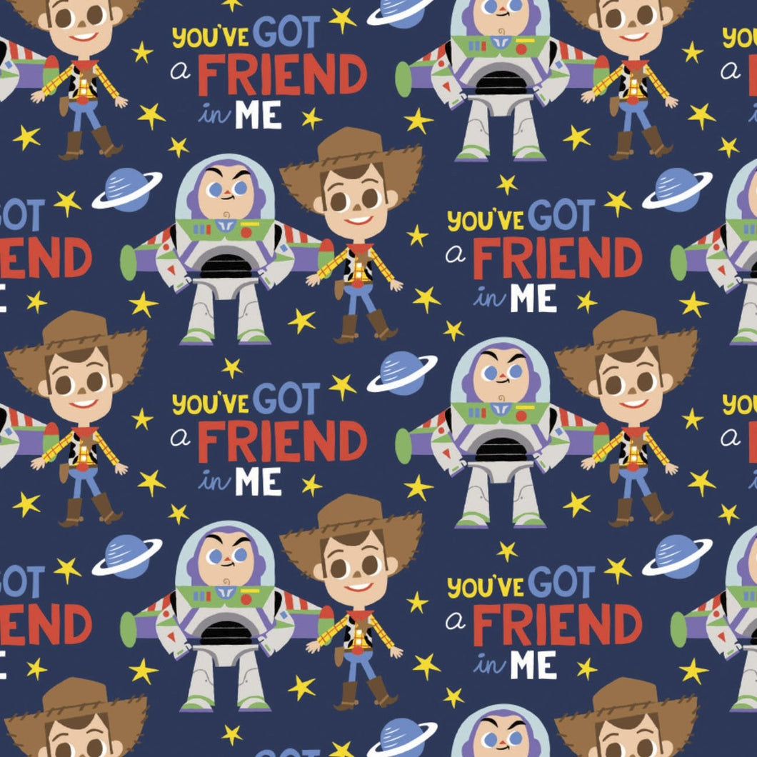 Toy Story A Friend in Me Cotton Fabric