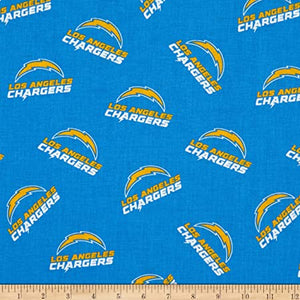 Chargers Cotton Fabric