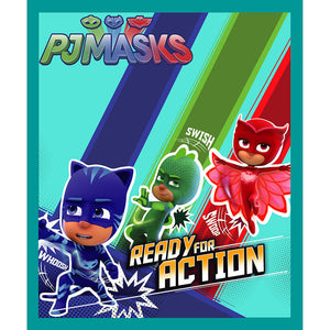 PJ Masks Ready For Action 45" Panel Fabric