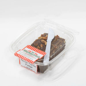 Valley Fudge & Candy-Chocolate Pecan Turtle Fudge (1/2 LB Package)