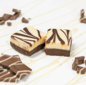 Valley Fudge & Candy-Chocolate Vanilla Swirl Fudge (1/2 lb Package)