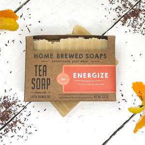 Tea Gift - Tea Soap - Vegan Soap - Energize