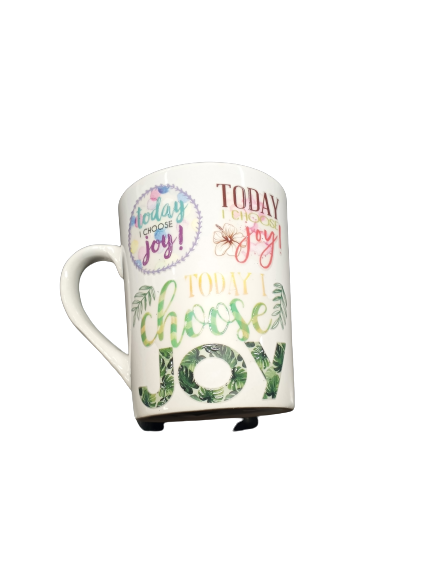 14oz Tapered Stoneware Mug- Choose Joy